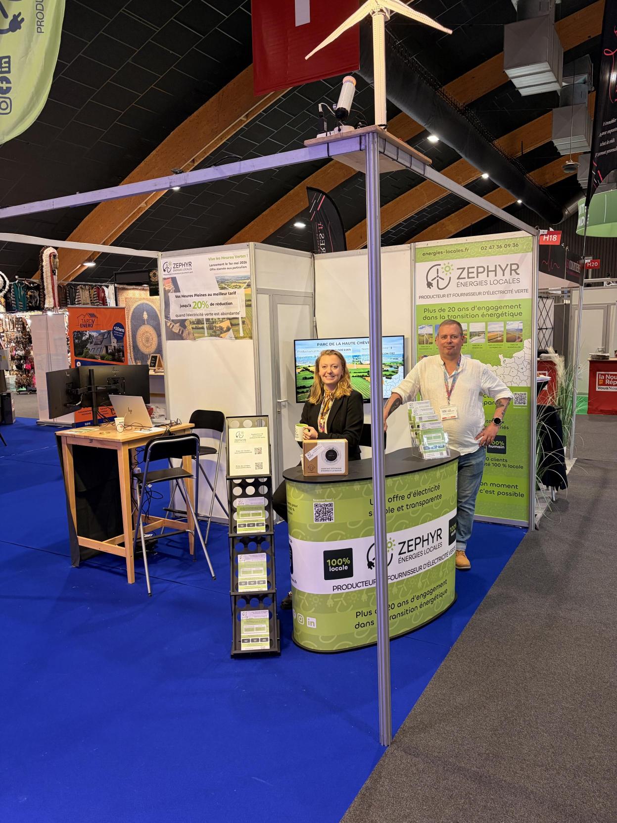 Stand ZEPHYR Foire de Tours 2026
